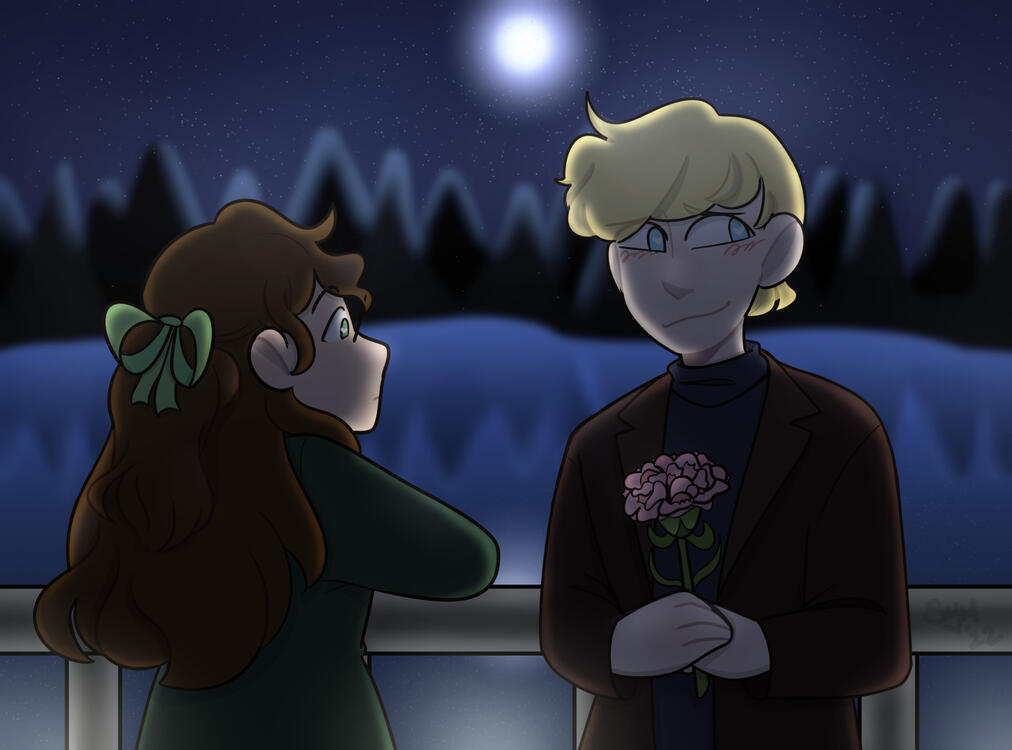 andy + claire valentine&#39;s day