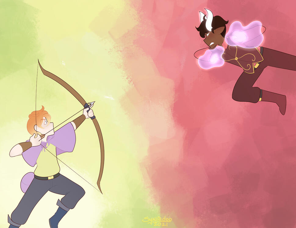 sujin + xavier fantasy fight